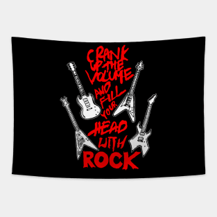 Fill Your Head With Rock Tapestry