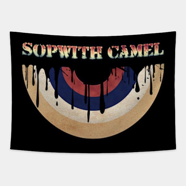 Melted Vinyl - Sopwith Camel Tapestry by FUTURE SUSAN