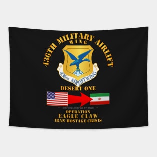 Operation Eagle Claw - Iran - 436th MAW Tapestry