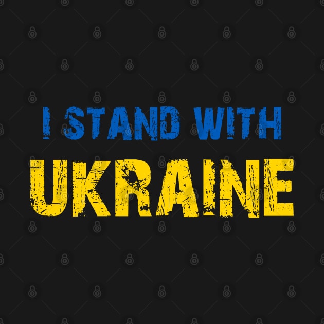 I Stand with Ukraine by Scar