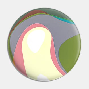 Colorful Abstract Warps 208 Pin