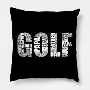 Golf Lover Dad - Funny Golfer Gift For Father Pillow