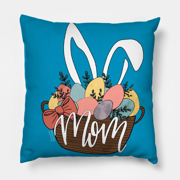 Easter Mom Pillow by Hannah’s Hand Lettering