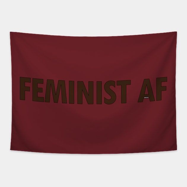 FEMINIST AF - Dark Tapestry by willpate