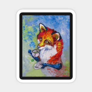 Tea Fox Magnet