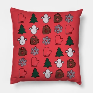 Element Christmas Day simple cute Pillow