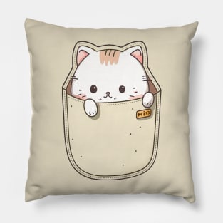 Pocket Meow Friend Pillow