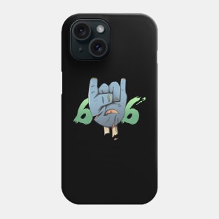 666 Metal Devil Horns Phone Case