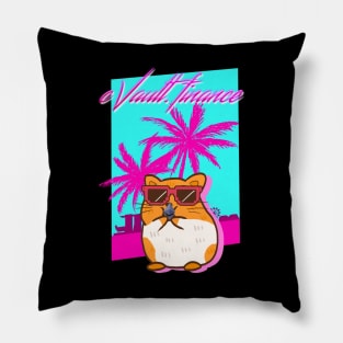 cVault Hamster eating Ethereum Pillow