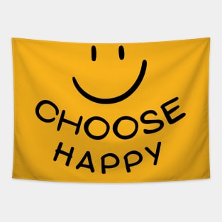 Choose Happy Tapestry