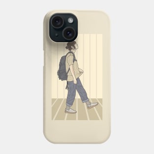 Backpack Walking Cloud Collection Phone Case