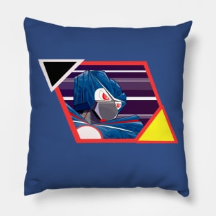 Go Robo Now Headshot Pillow