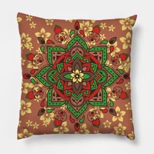Mandala Design Pillow