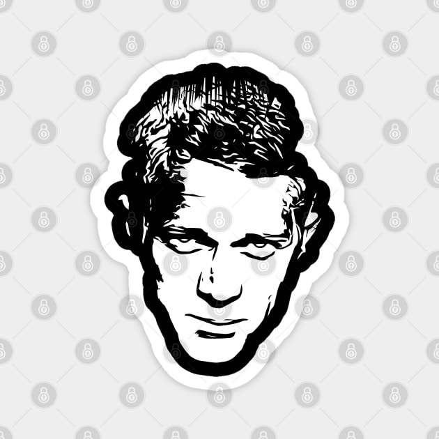 Steve McQueen Magnet by ArtMofid