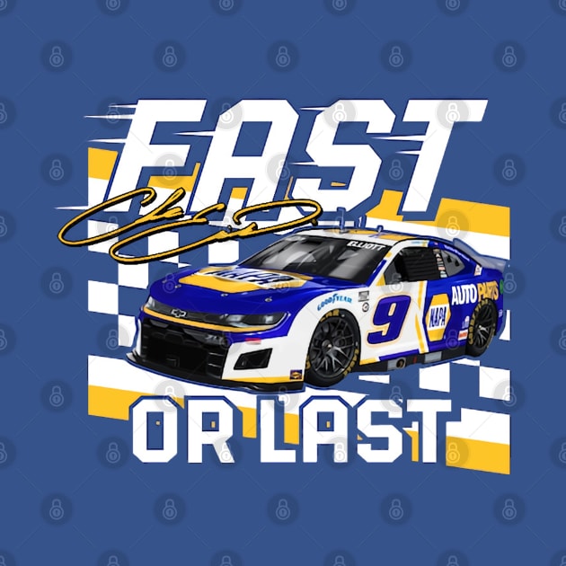 Chase Elliott Fast Or Last by art.Hamdan