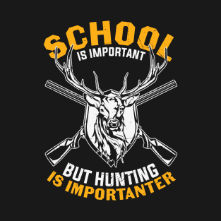 Live Free And Hunt Hard - Big Racks Matter - Funny Deer Buck Hunting T-Shirt