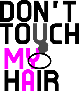 Don't Touch My Natural Hair Please Magnet