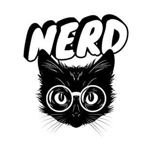 Nerdy Cat T-Shirt