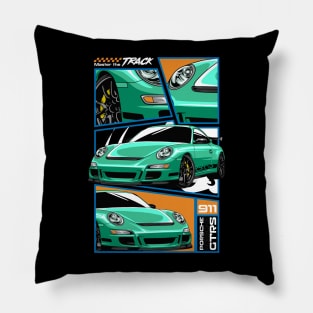 Porsche 911 GT3 RS Car Pillow