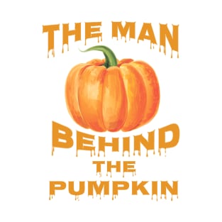 The Man Behind The Pumpkin T-Shirt