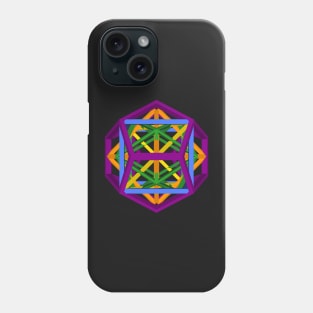 GMTRX lawal golden ratio v3 skeletal platonic solids Phone Case