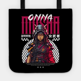 Onna Musha Anime Girl Samurai Tote