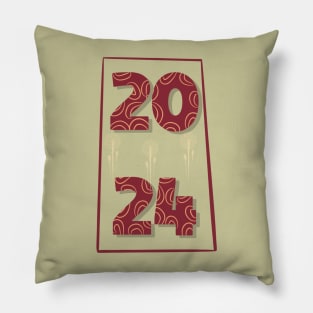 New Year 2024 Pillow