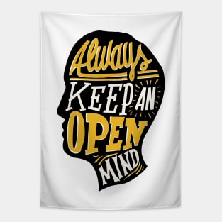 Keep Open Mind Tapestry