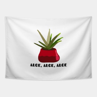 Plant Series: Aloe, Aloe, Aloe Tapestry