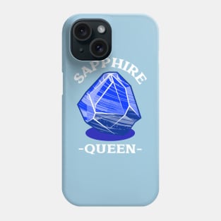 Sapphire Queen Gemstone Gem Phone Case