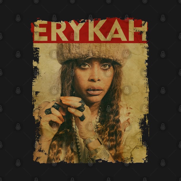 TEXTURE ART- Erykah Badu by ZiziVintage