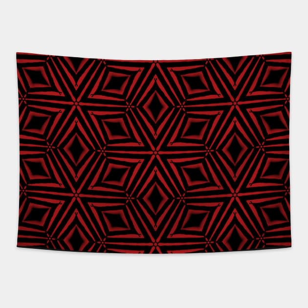 Geometric star Tapestry by baksuart
