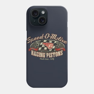 Speed-O-Motive Racing Pistons 1946 Phone Case