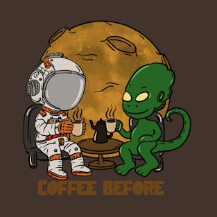 Space Coffee time T-Shirt