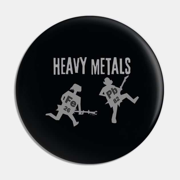 Heavy Metals Pin by ODIN DESIGNS