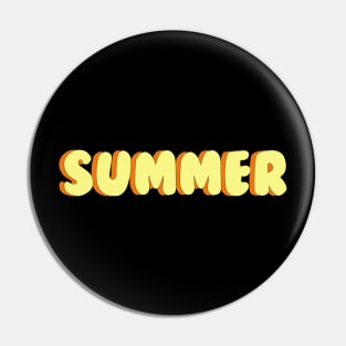 Hello Summer Pin