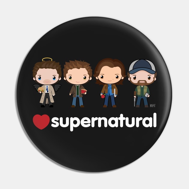 Love Supernatural Pin by KYi