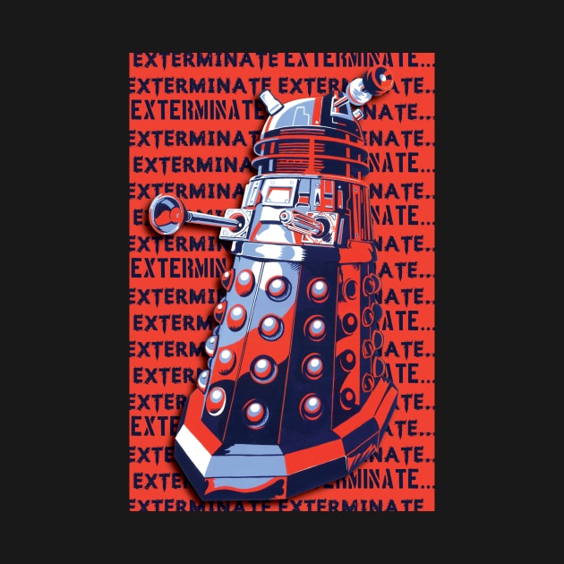 DALEK EXTERMINATE 2 by Armadillo Hat