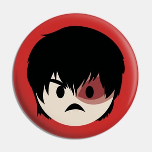Prince Zuko Angry Emoji 3 Pin