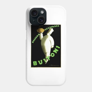 BUITONI PASTA by Federico Seneca 1923 Vintage Italian Food Advertising Art Deco Phone Case