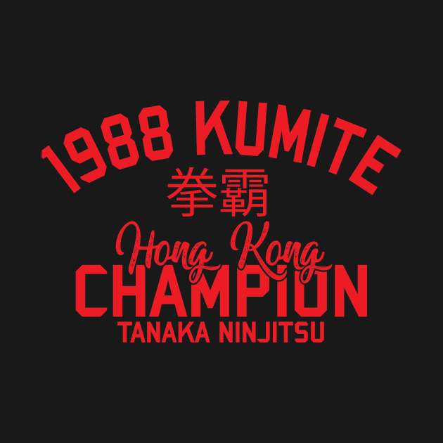 1988 Kumite Champion (RED) by HeyBeardMon