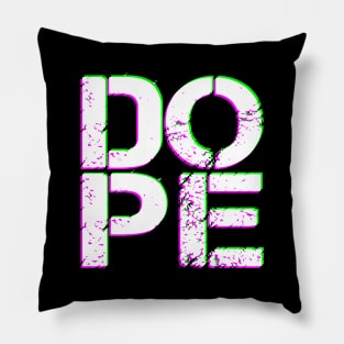 loud lit different dope merch Pillow