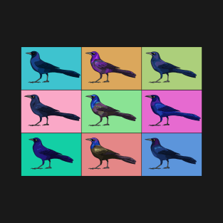 Warhol Birds - Grackles T-Shirt