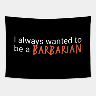 Character class: Barbarian Tapestry