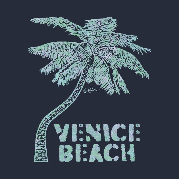 Venice Beach, Palm Tree by jcombs