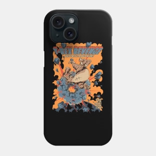 T Rex Revenge (Dark Background) Phone Case