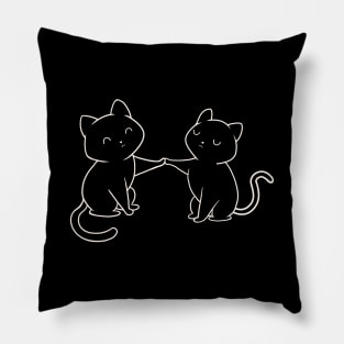 TWO KITTENS Pillow
