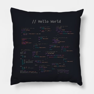 Hello World Pillow