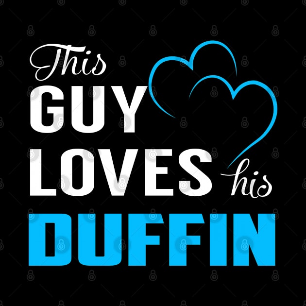 This Guy Loves His DUFFIN by TrudiWinogradqa