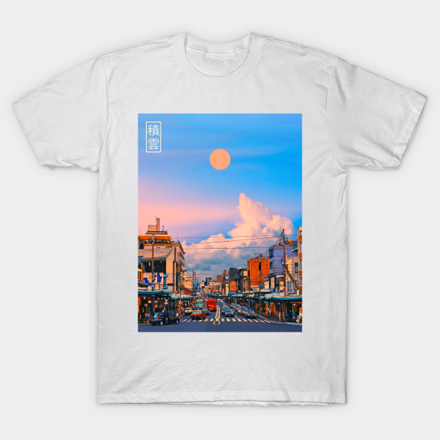 Cumulus in Japan IV - Japan - T-Shirt